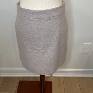 JCREW WOOL BLEND MINI SKIRT